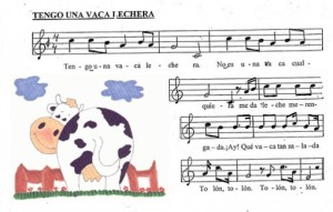 vaca-lechera-Spaans-kinderliedje-liedjes-Spaans